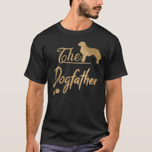 T-shirt Le père dogme doré