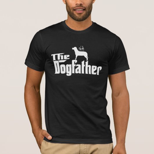 T-shirt Le père du chien (Devant)
