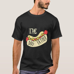 T-shirt Le père du chien BBQ Hot Dog Papa Fête des Pères G
