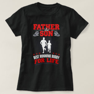 T-shirt Le père et le fils Running