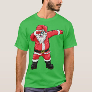 T-shirt Le Père Noël à la Danse Hip hop
