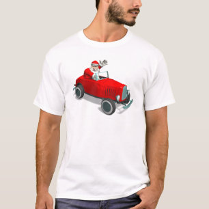 T-shirt Le Père Noël Dans La Barre Chaude