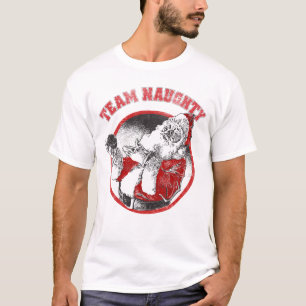 T-shirt Le père noël - équipe vilaine