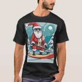 T-shirt Le Père Noël s'amuse (Devant)