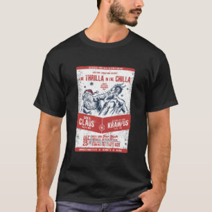 T-shirt Le Père Noël VS Krampus La Thrilla au Chili