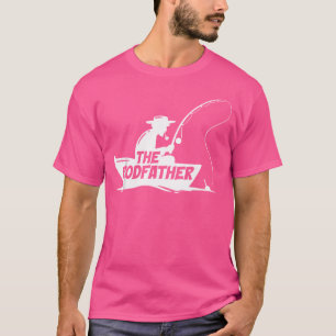 T-shirt Le Père Rod Lures Bait Rod Père Pêche
