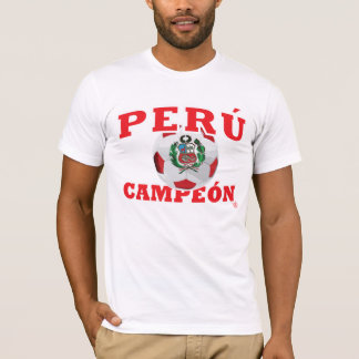 T-shirt Le Pérou Campeon 2011 - étiquette InKa1821