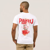 T-shirt Le Pérou Campeon 2011 - étiquette InKa1821 (Dos entier)