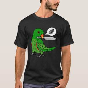 T-shirt Le Perroquet De Couteau Veut Des Graines I Homme E