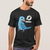 T-shirt Le Perroquet De Couteau Veut Des Graines I Parrotl (Devant)