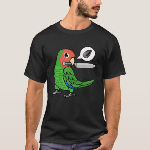 T-shirt Le Perroquet de couteau veut des graines I Rosy fa