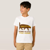 T-shirt Le petit blaireau de miel de maman (Devant entier)