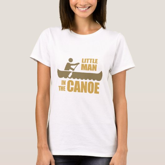 T-SHIRT LE PETIT HOMME DANS LE CANOË (Devant)