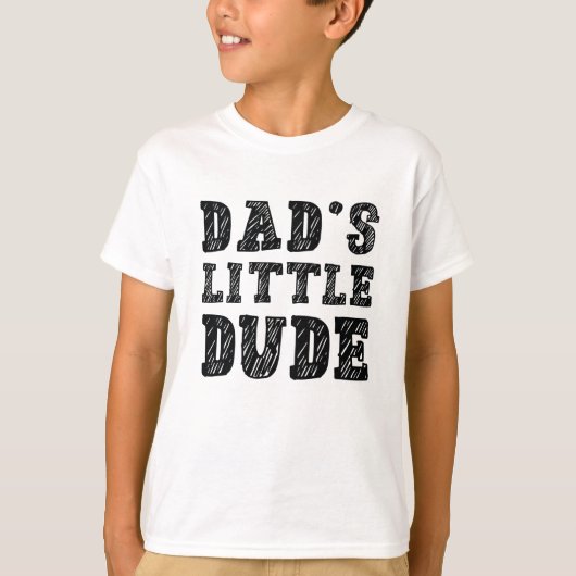 T-shirt Le petit mec de papa (Devant)
