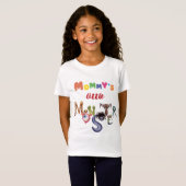 T-Shirt Le petit monstre de maman (Devant entier)