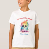 T-shirt Le petit monstre XVI de maman (Devant)
