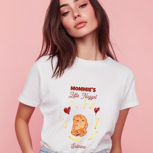 T-shirt Le petit nugget de maman