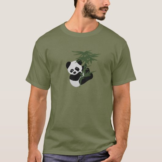 T-shirt Le petit panda (Devant)