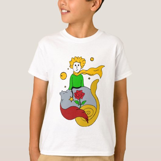 T-shirt Le petit prince (Devant)