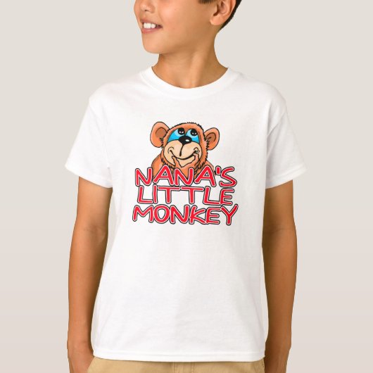 T-shirt Le petit singe de Nana (Devant)