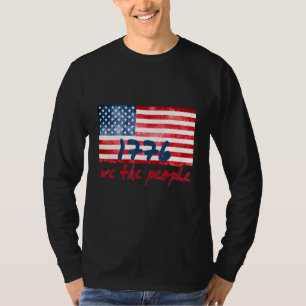 T-shirt Le peuple depuis 1776 Célébrer 4 juillet Vintag