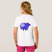 T-shirt Le phare et la jetée (Dos entier)