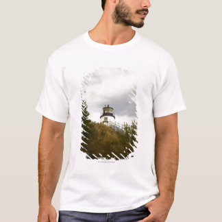 T-shirt Le phare principal du hibou un jour nuageux