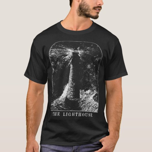 T-shirt Le phare rétro (Devant)