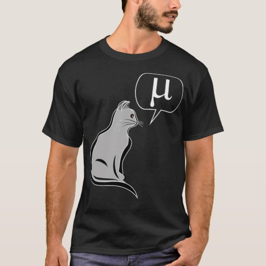 T-shirt Le physicien Cat reflète le Coefficient de frottem (Devant)