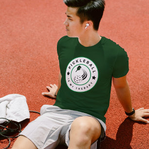 T-shirt Le pickleball est ma thérapie - Amateur de pickleb