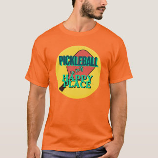 T-shirt Le pickleball est mon humour de bonheur
