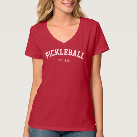 T-shirt Le PICKLEBALL Jersey sportif des femmes (Devant)