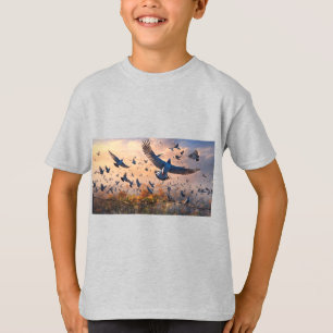 T-shirt Le piège du ciel - Les pigeons en péril