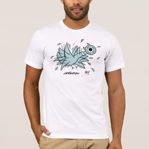 T-shirt Le Pigeon dégage le blanc masculin