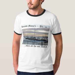 T-shirt Le pilier de Manny de karaoke de 'la chemise 50