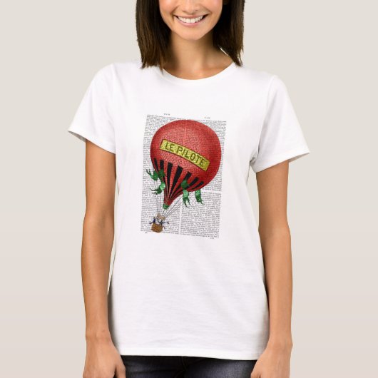 T-shirt Le Pilote Hot Air Balloon 2 (Devant)