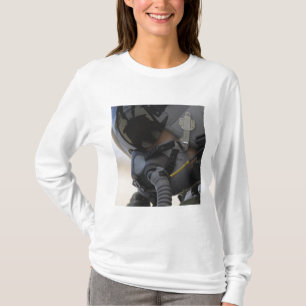 T-shirt Le pilote s'assied dans son A-10 coup de foudre II