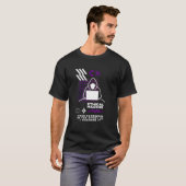 T-shirt Le pirate informatique éthique a modifié la cybers (Devant entier)