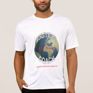 T-shirt Le pire entraîneur du monde