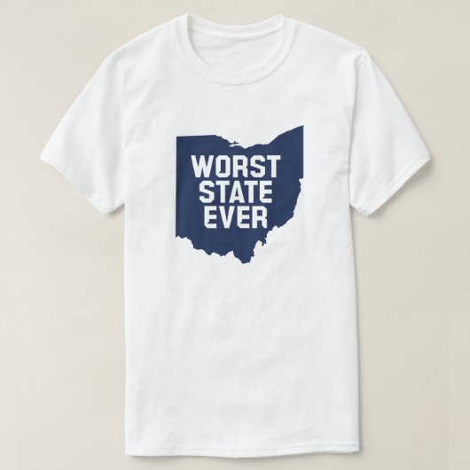 T-shirt Le pire État jamais connu (Ohio) (Design devant)