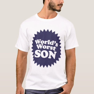 T-shirt Le pire fils du monde