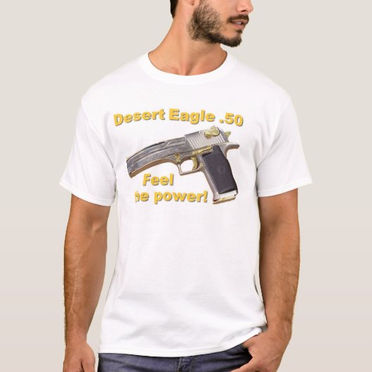 T-shirt le pistolet d'Eagle de désert (Devant)