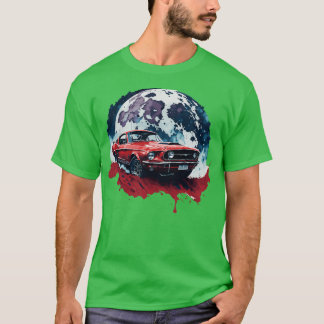 T-shirt Le plateau rouge de Mustang