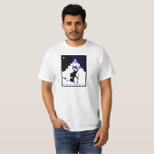 T-shirt Le plongeur le font plus profond ! (Devant entier)