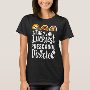 T-shirt Le plus chanceux directeur de l'école maternelle S
