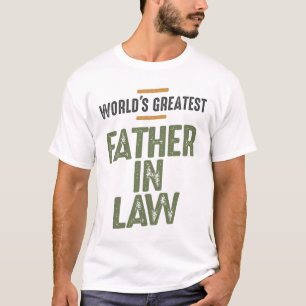 T-shirt Le plus grand beau-père du monde - papa et grand-p