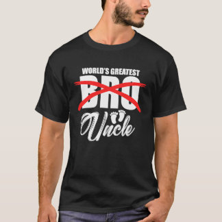 T-shirt Le plus grand bébé Faire-part de grossesse d'oncle