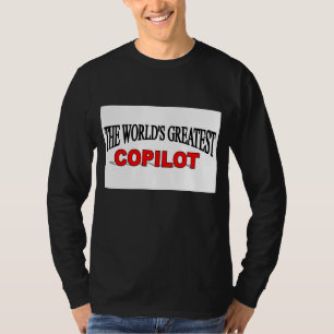 T-shirt Le plus grand co-pilote du monde