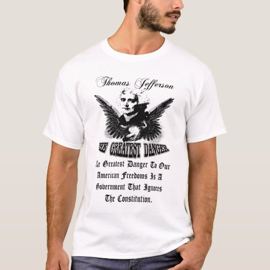 T-shirt Le plus grand danger (Devant)