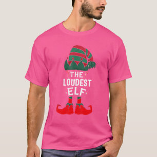 T-shirt Le plus grand Elf Christmas Matching Family Group